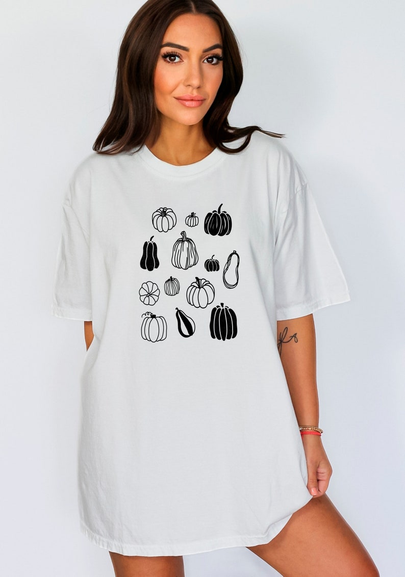 Thanksgiving Shirts, Pumpkins Shirt, Autumn Shirt, Its Fall Shirt, Fall T Shirts, Fall Harvest Shirt, Autumn Tees, Gift for Her Shirt White