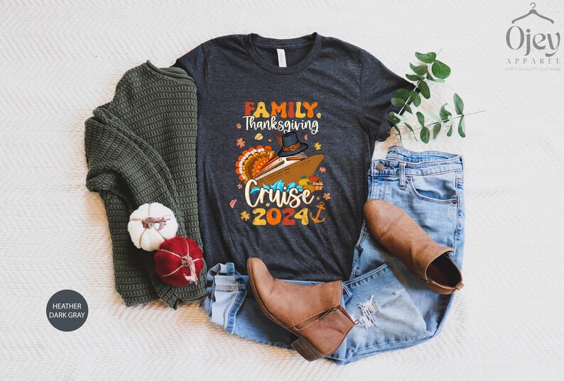Thanksgiving Cruise Tshirts Thanksgiving 2024 Family Tees Cruise Trip