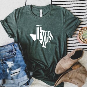Texas State Shirt, Texan Shirt, State Shirt, Proud Texan Shirt, Patriot Shirt, Houston Tee, Dallas Shirt, San Antonio Shirt, Gift for Texans image 2