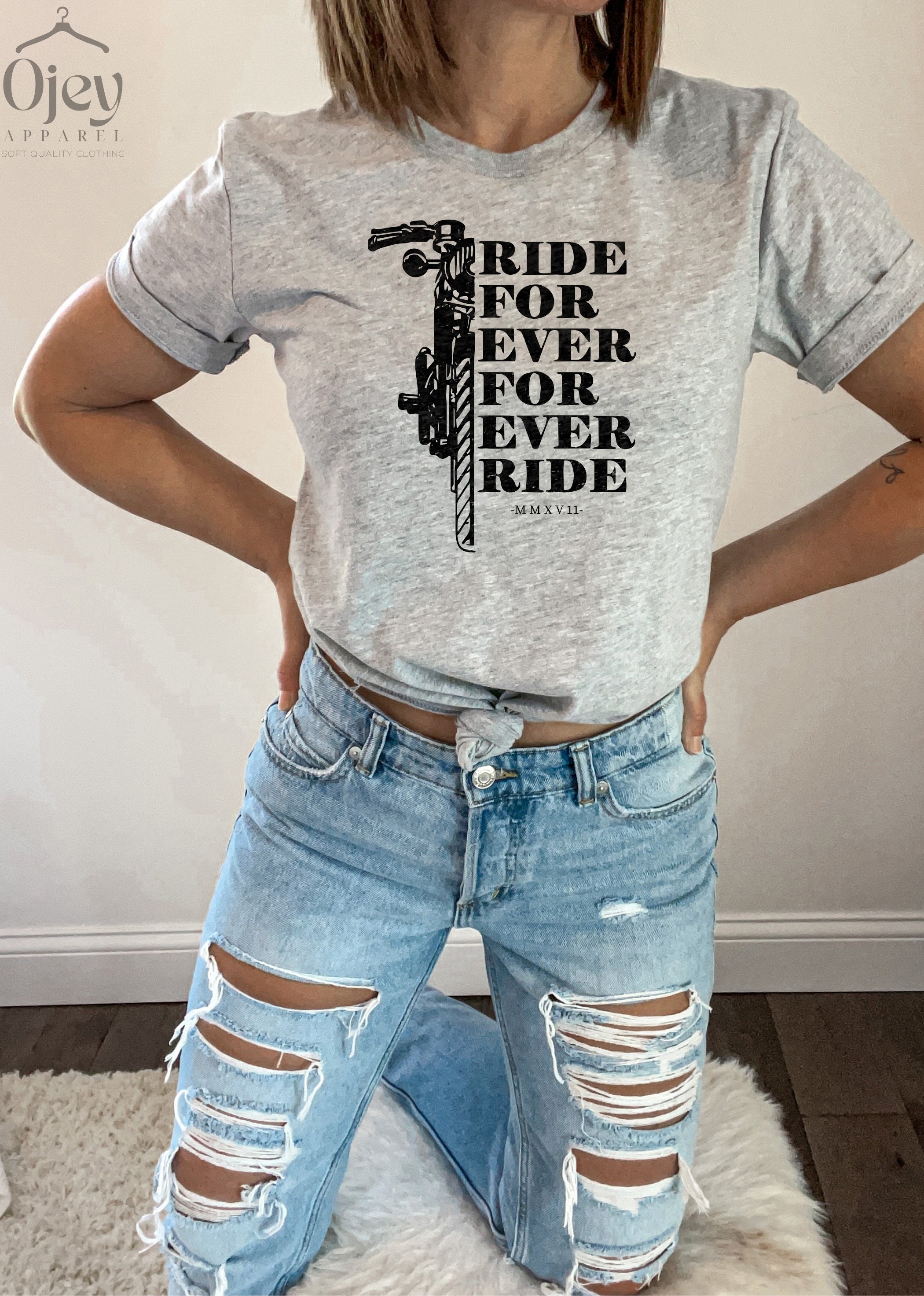 Ride Forever, Forever Ride T Shirt, Motorcycle Rider Gift T Shirt ...