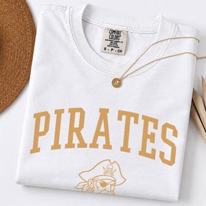 Custom School Mascot Shirt - Comfort Colors® Spirit Wear T-Shirts - Team Mascot Back to School Tee image 5