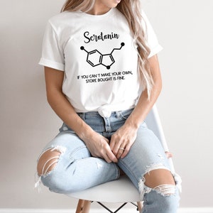 Mental Health Shirt, Serotonin Shirt, Mental Health Matters Shirt, Mental Health Awareness, Anxiety Shirt, Mental Tshirt for Women White