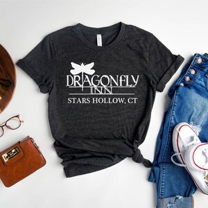 Dragonfly Inn Shirt, Best Friend Shirt, Gift for Her, Dragonfly Lover Shirt, Dragonfly Lover Shirt, BFF Shirt, Dragonfly Shirt, Gift For Her image 4