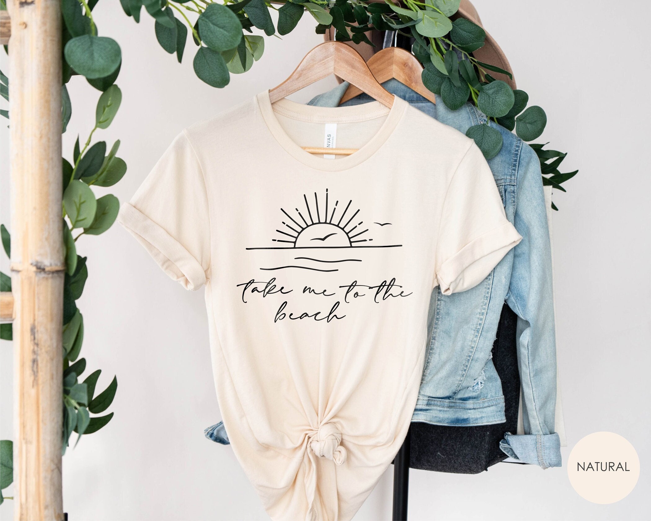 Take Me To The Beach Shirt, Beach Trip Shirts, Family Vacation Tshirts, Summer Vibes Shirt, Beach Party Tshirt, Crewneck, Beach Lover Gift