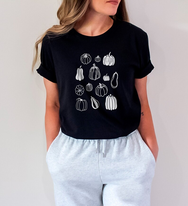 Thanksgiving Shirts, Pumpkins Shirt, Autumn Shirt, Its Fall Shirt, Fall T Shirts, Fall Harvest Shirt, Autumn Tees, Gift for Her Shirt Black