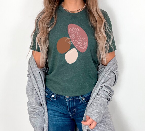 Monstera Shirt, Nature T-Shirt, Plant Lady Gifts, Monstera Leaf Shirt, Gardener Clothes, Plant Lover Shirt, Plant Mom Shirt, Botanical Gifts