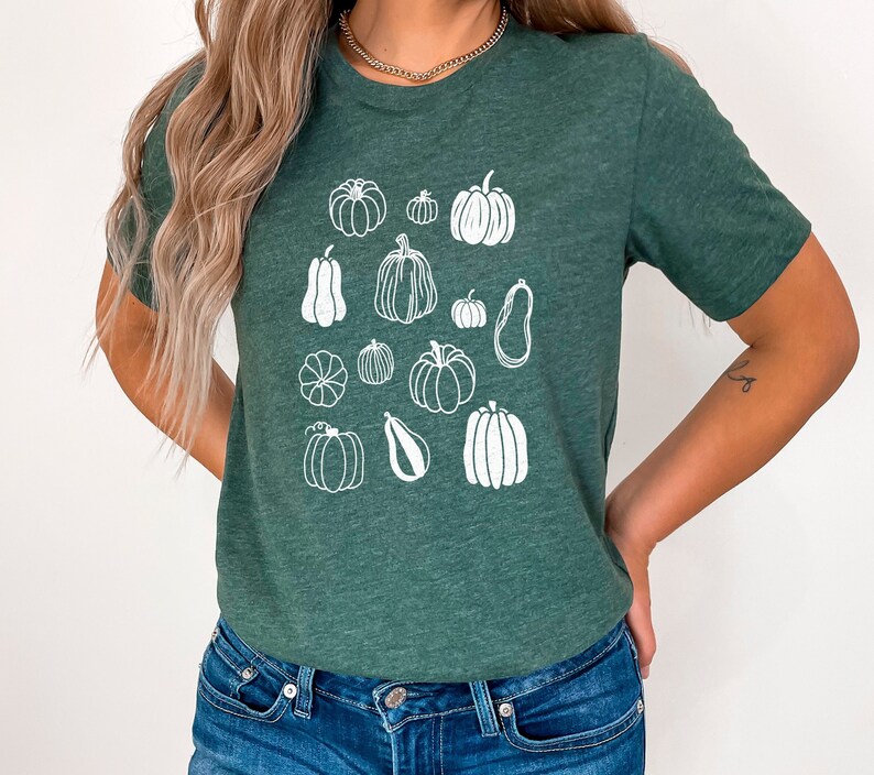 Thanksgiving Shirts, Pumpkins Shirt, Autumn Shirt, Its Fall Shirt, Fall T Shirts, Fall Harvest Shirt, Autumn Tees, Gift for Her Shirt image 1