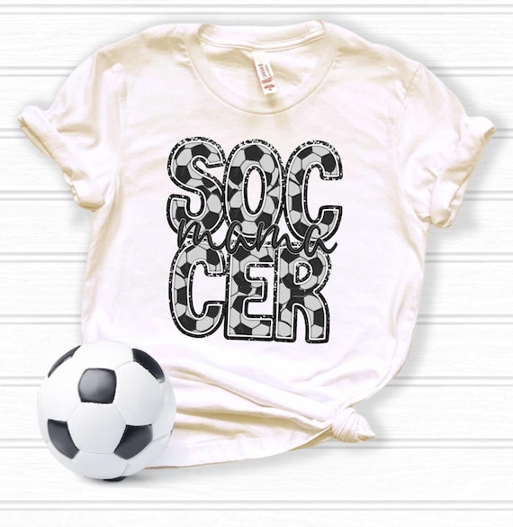 Soccer Mama Shirt - Game Day Tee - Cute Soccer Shirt - Soccer Lover Mom - Shirts For Women - Gift For Mom - Sports Mom Tee - Mom Life Shirt