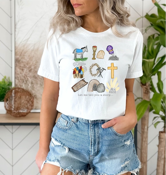 Christian Cross Matthew 28:16 Bible Verse Costume Easter T-Shirt Christian Cross Matthew 28:16 Bible Verse Costume Easter T-Shirt