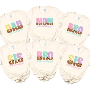 Chemises d&#39;anniversaire de crème glacée - Chemise d&#39;anniversaire de famille - Trois boules de plaisir - T-shirts de fête de crème glacée - Chemise 3e anniversaire - Fête de crème glacée