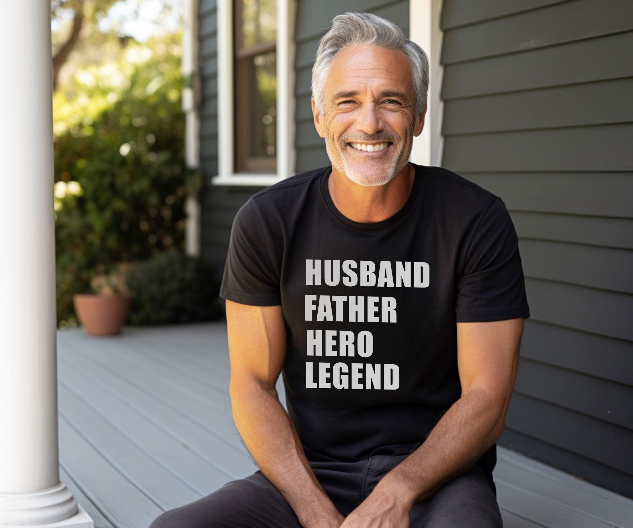 Husband Father Hero Legend T-Shirt Husband Father Hero Legend T-Shirt