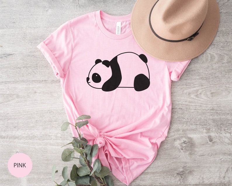 Panda Shirts, Cute Panda Shirts, Panda Lover Shirt, Kids Panda Shirts, Love Panda Shirts, Panda Party Shirts, Panda Shirt for Kids Pink