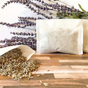 Lavender Sachets | Dryer Sheets| Dried Lavender| Laundry| ChemicalFree|NonToxic|Sustainable|Eco-Friendly