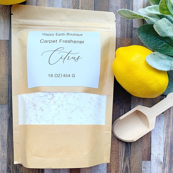 Carpet Freshener|Citrus|Lavender|Carpet Refresh|Floor Cleaner|Sustainable|Natural Cleaning|ZeroWaste|NonToxic