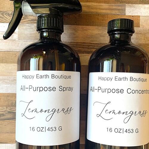 Natural All Purpose Cleaner With Essential Oils Etsy