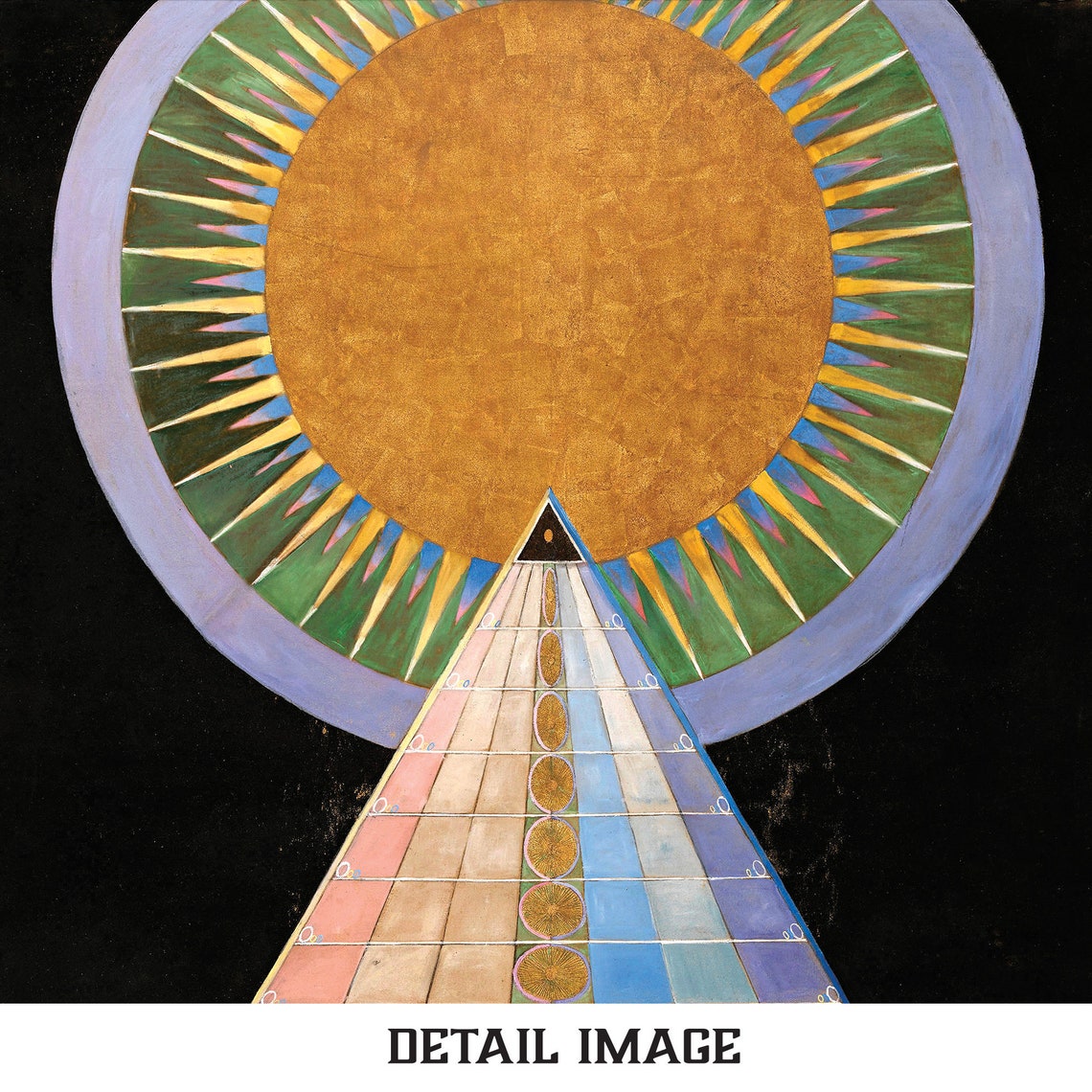 Hilma Klint Kunstdruck Altarbild Nr. 1 Gruppe X Hilma af