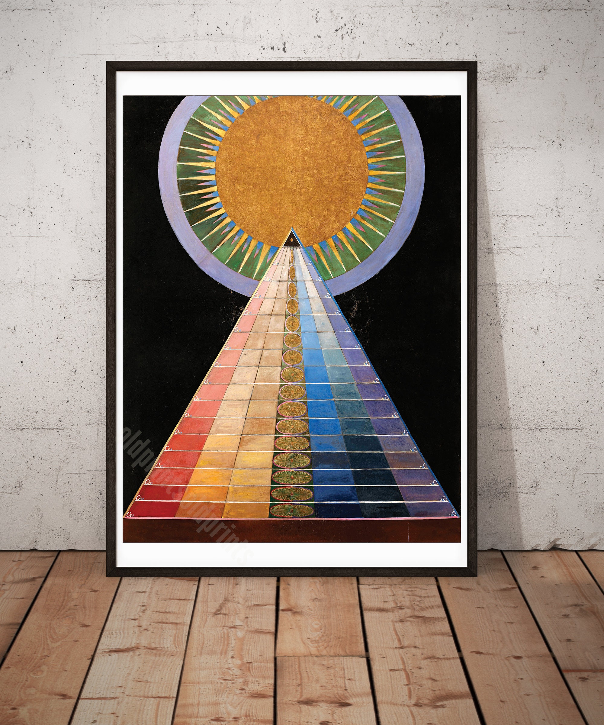 Hilma Klint Kunstdruck Altarbild Nr. 1 Gruppe X Hilma af