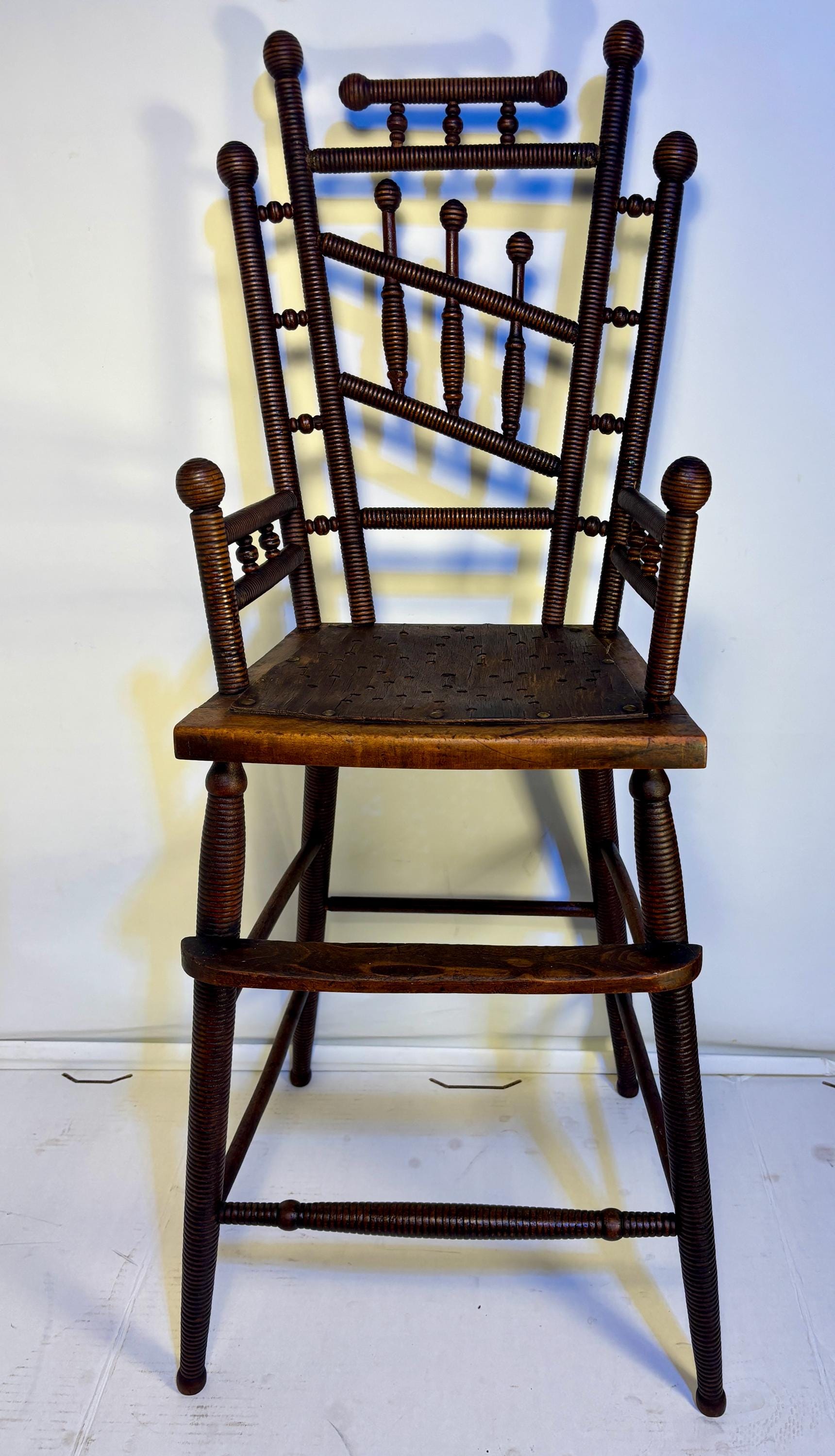 Antique Spool Chair - Etsy