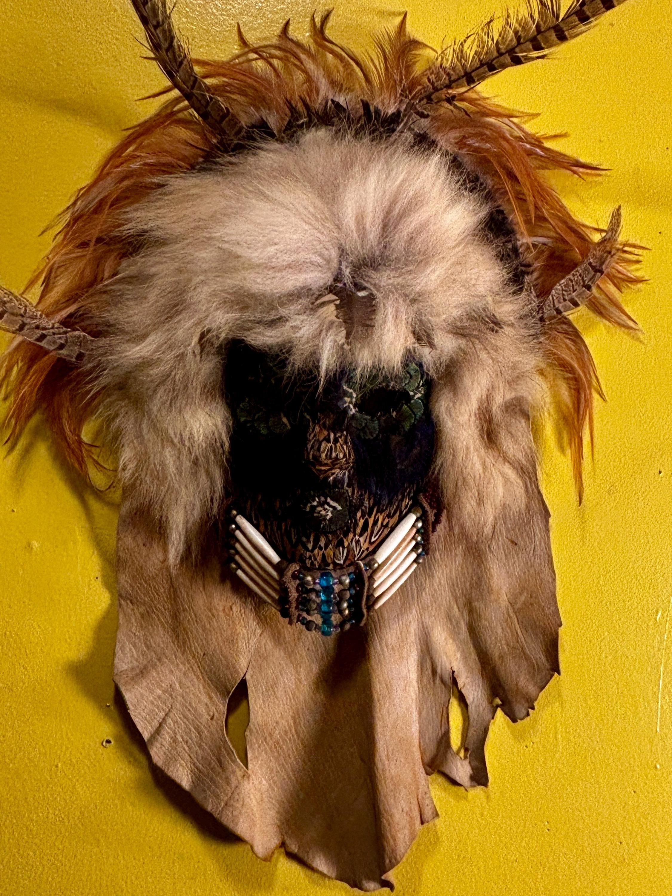 Native American Wall Mask - Etsy