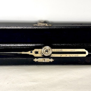 Vintage Micronta Proportional Divider Made in Japan Original Velvet Case