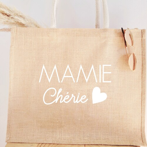 Godmother Tata Available for Grandma shopping bag Mistress ... Mom Tote custom bag Nanny