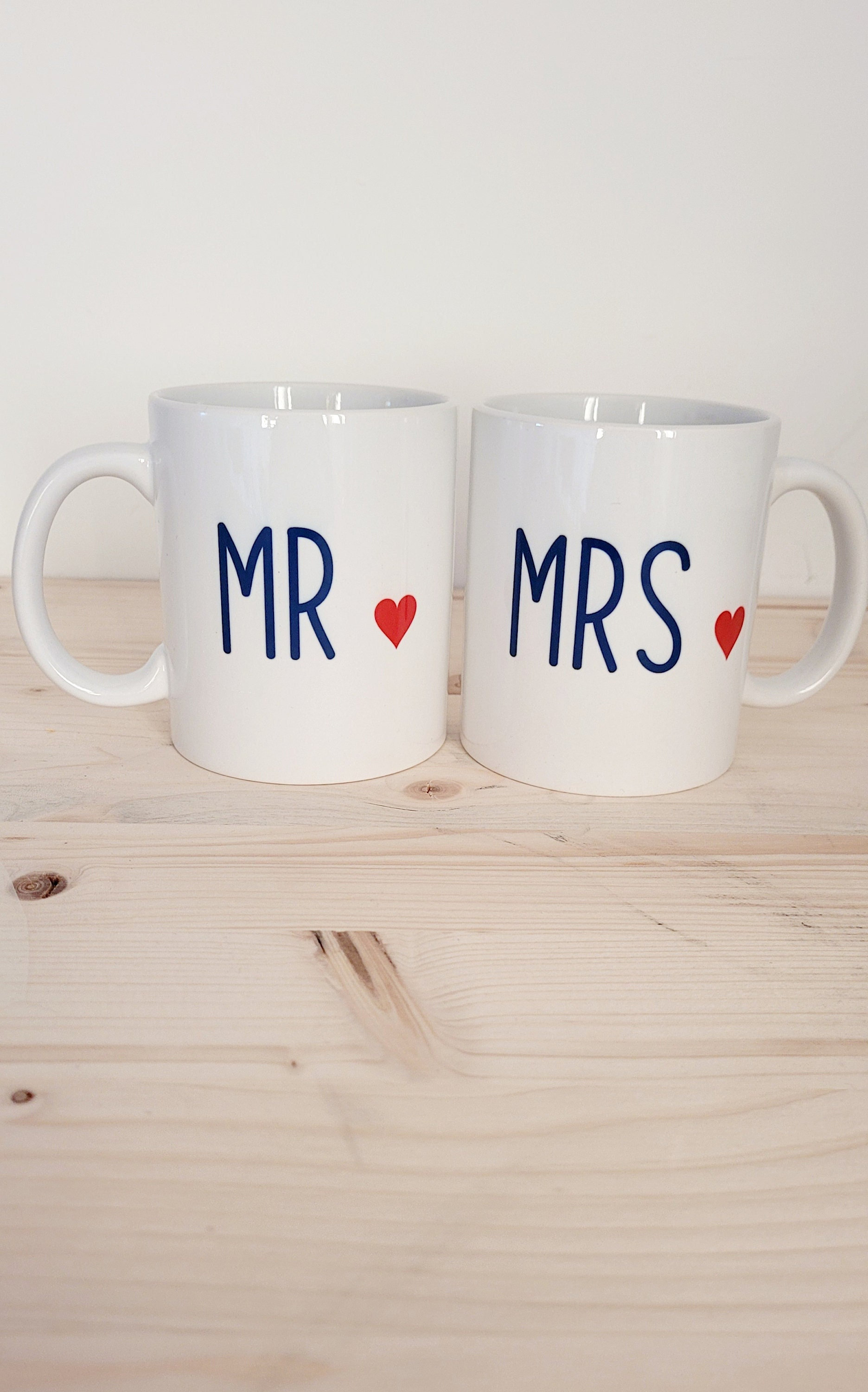 Mug Saint Valentin Mr Mrs Couple Homme et Femme