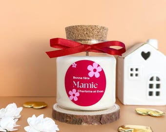 Personalized Candle for Grandmothers' Day 2026 – Handmade Gift for Grandma – Special Edition Personalized Scented Candle