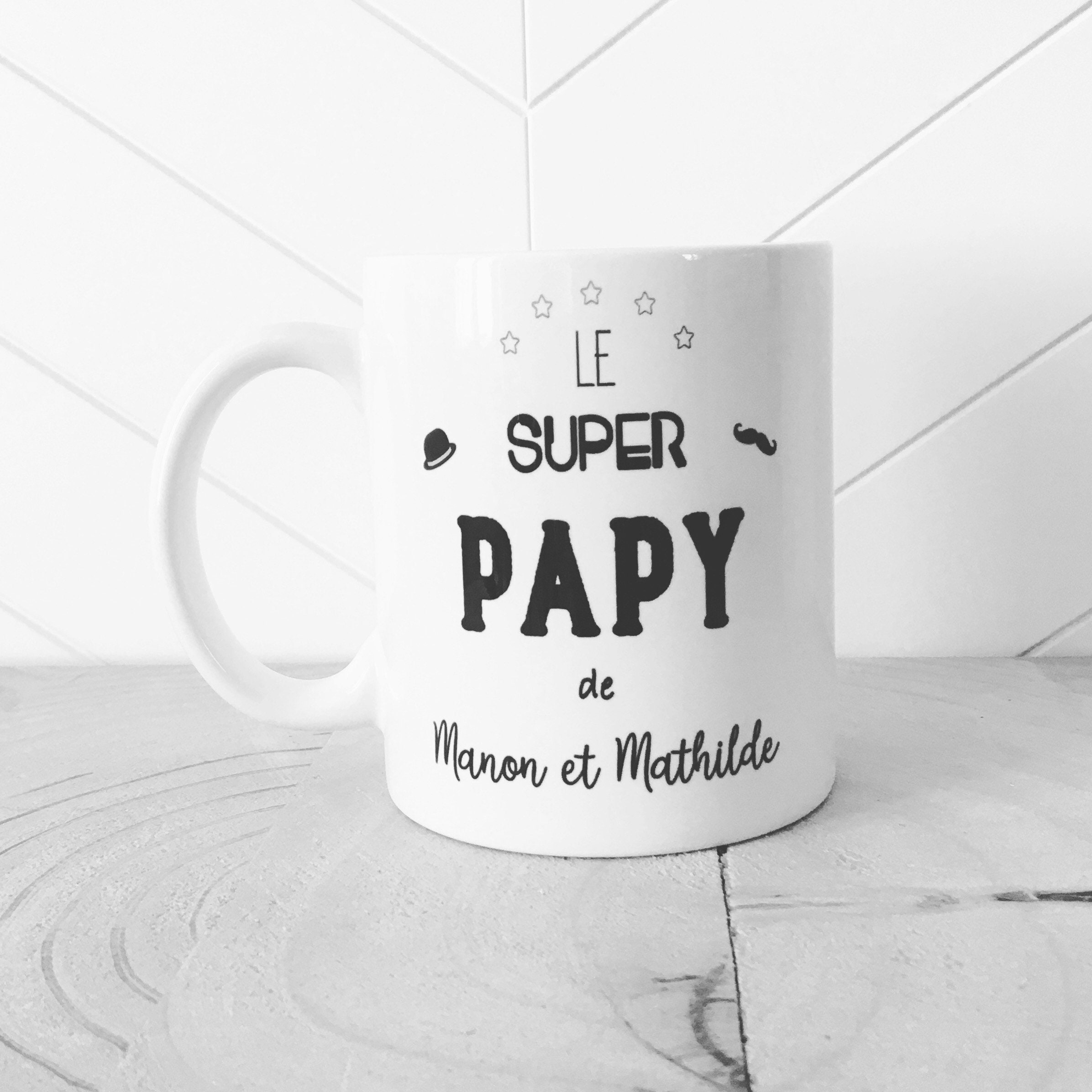 Mug Personnalisé Fête Des Grands Pères /Papy/Papi