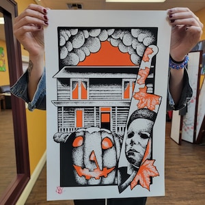 Michael Myers Halloween print