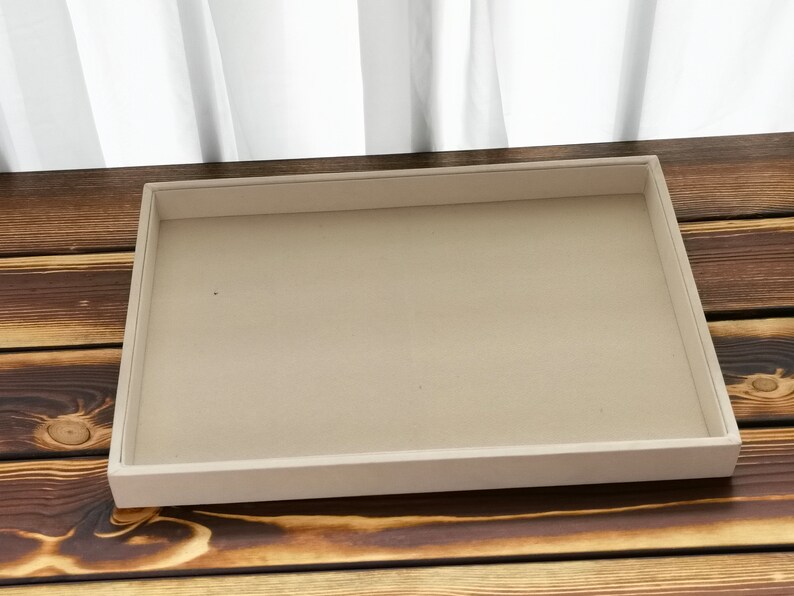1 Extra Large Stackable Velvet Jewelry Trays Organizerjewelry Etsy