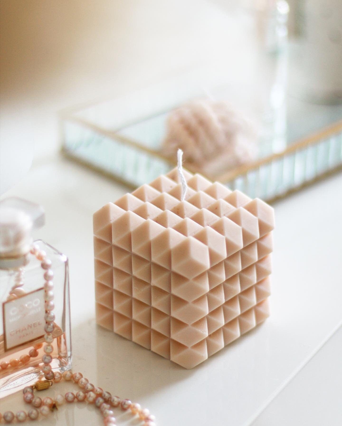 Bougie Bulle , Cube de Bulles Cadeau Bubble Candle Fête Des Mamans ,