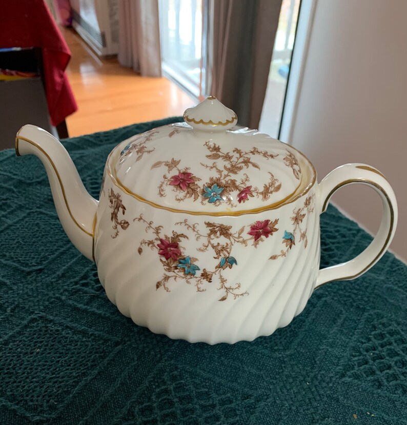 21 Pcs Minton Ancestral Teapot Milk Jug Sugar Pot 6 Cups & Etsy