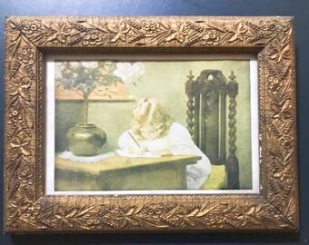late 19th Century print in gorgeous frame
