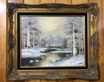 Original oil painting signed by D. Bles