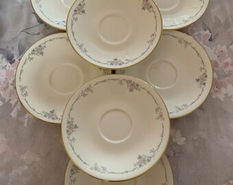 Royal Doulton Vogue Collection “Classique” Saucer 6’’ Lot of 7-EUC
