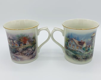 Lenox The Light in the Mist Scripture Mug Collection by Nicky Boehme Set of 2