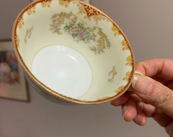 Vintage 1930s Noritake Cardinal 7 Pcs Place Setting Made Vintage 1930s Noritake Cardinal 7 Pcs Place Setting Made