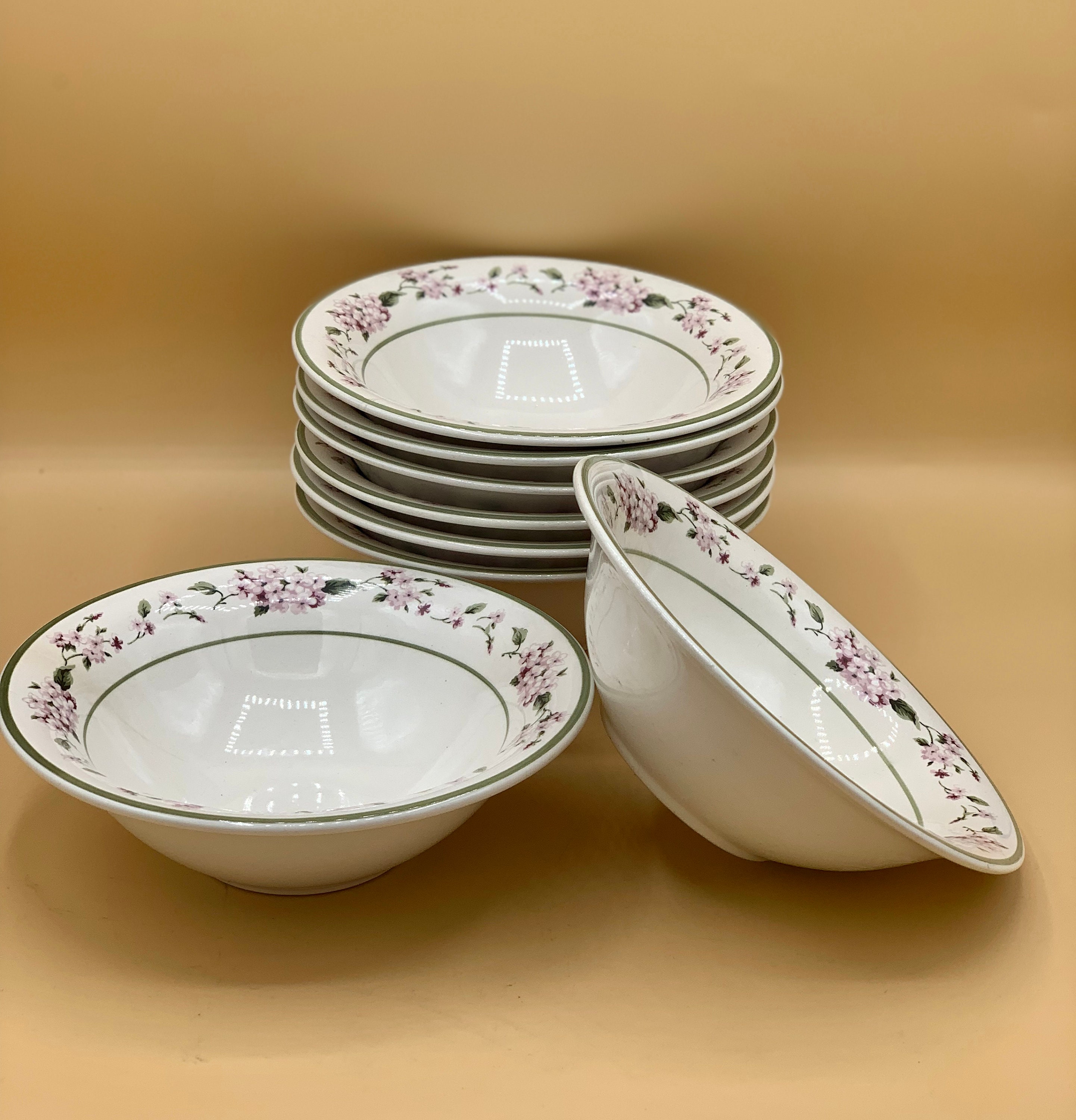 Martha Stewart Collection 8-Pc. Pastel Melamine Bowl Set $19.99