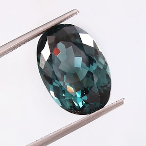 AAA-graad 15 x 11 MM transparant blauw groen indicoliet toermalijn losse ovale uitstekende geslepen edelsteen voor verlovingsring en hangend ruw