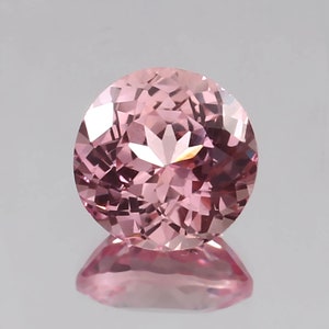 AAA Grade 11x11 MM Pink Morganite Loose Gemstone Round Cut,Excellent Genuine Quality Gemstone For Ring & Jewellery Making 7.00 Ct