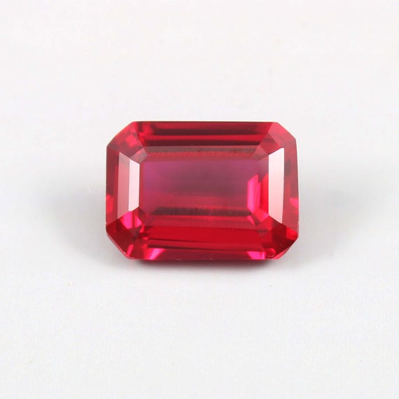 Rubis Naturel Du Mozambique - Taille Baguette - 10.35 Carats - Excellent - Certifié AGSL