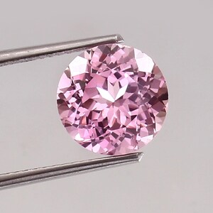 AAA Grade Pink Morganite Loose Gemstone Round Cut,Excellent Genuine Quality Gemstone For Ring & Jewellery Making 8x8 MM