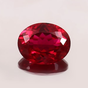 AAA Grade12x10 MM Mozambique Ruby Loose Oval Gemstone Cut,Excellent Genuine Quality Pegion Red Ruby Gemstone For Ring & Jewellery Making