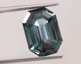 AAA Grade 14x10 MM Transparent Blue Green Indicolite Tourmaline Loose Radiant Excellent Cut Gemstone For Engagement Ring & Pendent Raw9.00Ct