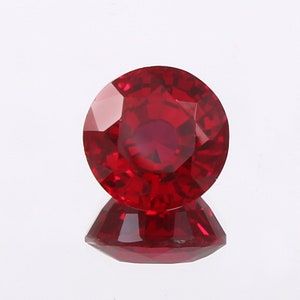 AAA Grade 10x10 MM Mozambique Ruby Loose Round Gemstone Cut, Excellent Genuine Quality Pegion Red Ruby Gemstone For Ring & Jewellery Making
