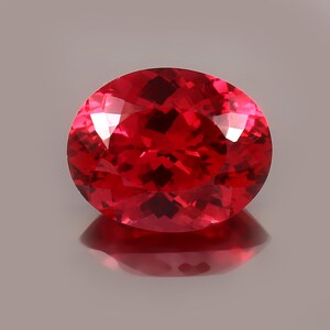 AAA 13x10 MM Mozambique Ruby Loose Oval Gemstone Cut,Excellent Genuine Quality Pegion Red Ruby Gemstone For Ring & Jewellery Making 8.00 Ct