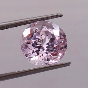 AAA Grade 11x11 MM Pink Morganite Loose Gemstone Round Cut,Excellent Genuine Quality Gemstone For Ring & Jewellery Making