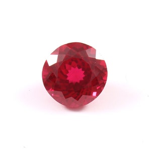 AAA Grade Mozambique Ruby Loose Round Gemstone Cut, Excellent Genuine Quality Pegion Red Ruby Gemstone For Ring & Jewellery Making12x12 mm