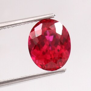 AAA Grade10x8 MM Mozambique Ruby Loose Oval Gemstone Cut,Excellent Genuine Quality Pegion Red Ruby Gemstone For Ring & Jewellery Making