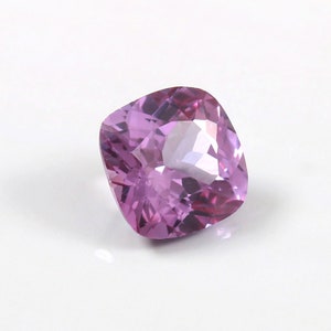 AAA  Grade 10x10mm  Brazilian Color Change Alexandrite Loose Cushion Gemstone Cut,Excellent Genuine Quality Gemstone For Engagement Ring